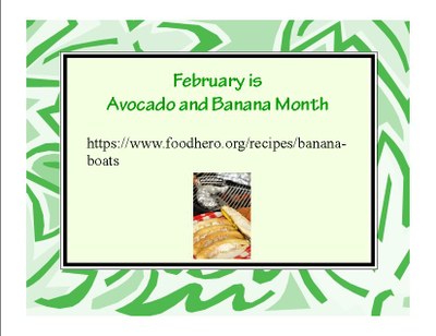 Banana Month Recipe