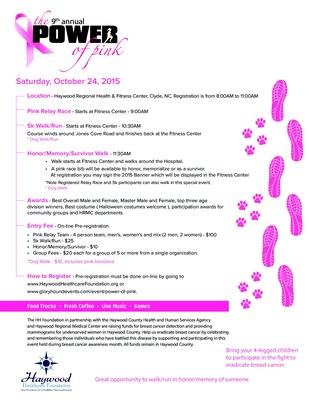 Power of Pink 2015 