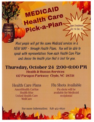 Medicaid pick-a-plan
